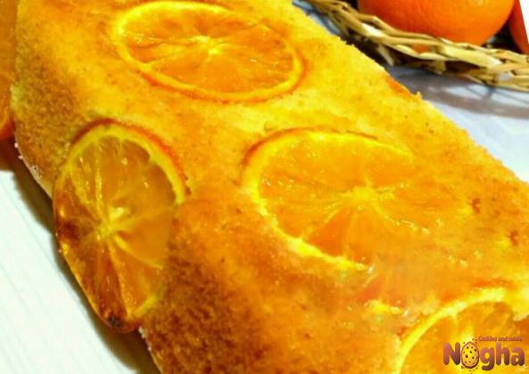 بررسی ارزش غذایی کیک پرتقالی دو رنگ