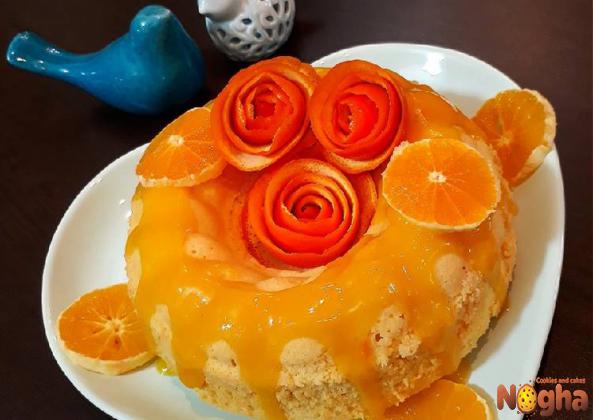 مراحل اصلی تولید کیک پرتقالی مغزدار